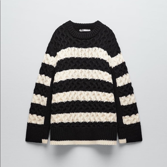 🌟Zara cable knit sweater - Picture 8 of 12